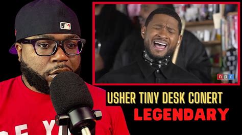 Ushers Amazing Tiny Desk Concert Reaction Youtube