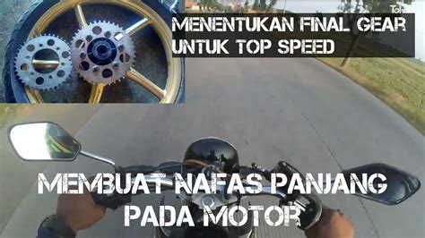 Cara Pilih Gear Set Untuk Meningkatkan Akselerasi Dan Top Speed Di