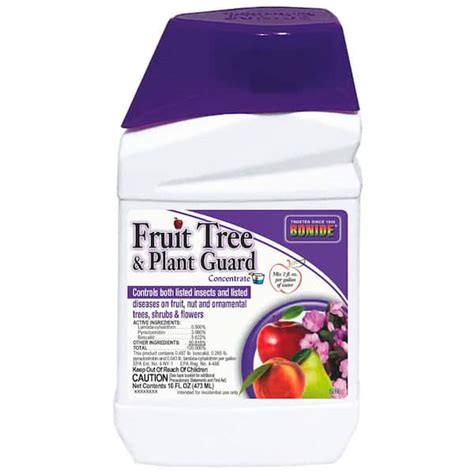 Bonide Fruit Tree And Plant Guard 16 Oz Concentrate Multi Purpose Fungicide Insecticide And