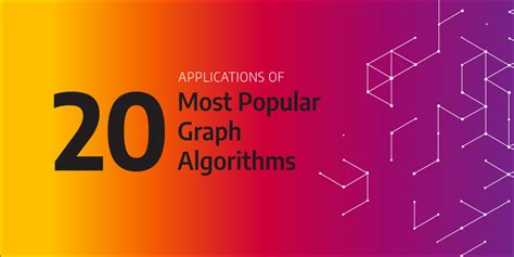 Applications of the 20 Most Popular Graph Algorithms