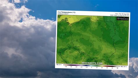 Pogoda Na Wtorek Sierpnia Temperatura Coraz Ni Sza Deszczu