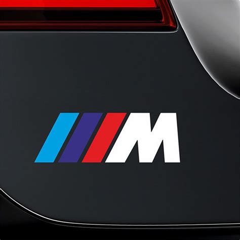 Sticker BMW M-series White | MuralDecal.com