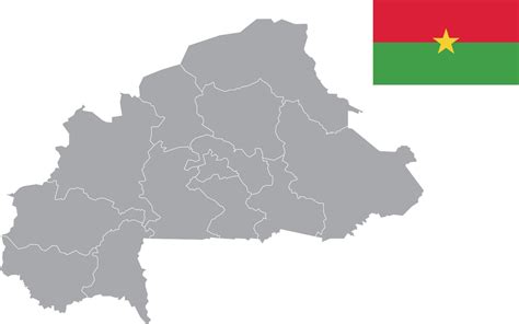 Burkina Faso map. Burkina ,Faso flag. flat icon symbol vector ...