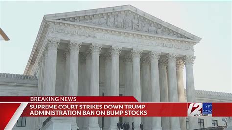 Breaking Supreme Court Strikes Down Trump Era Ban On Bump Stocks Gun