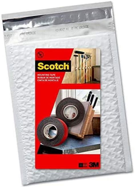 Scotch Extremely Strong Mounting Tape 1 In X 60 In Black Holds Up To