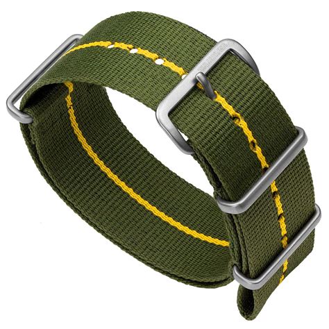 Zuludiver British Military Watch Strap Cadet Marine Nationale Green