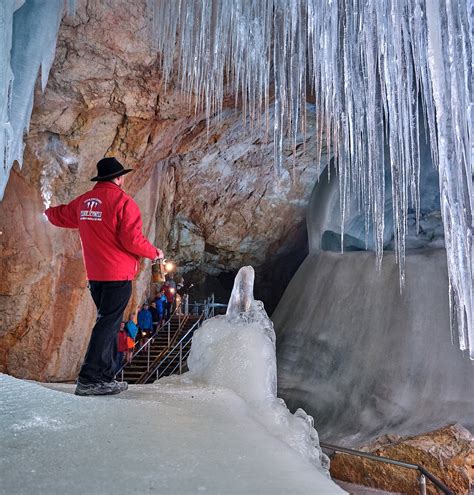 Eisriesenwelt - the largest ice cave in the world