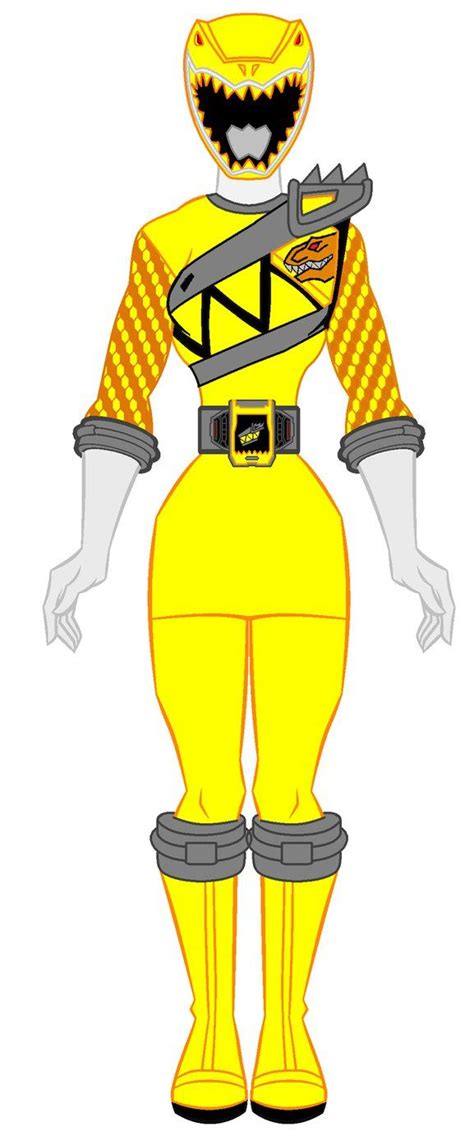 Kyoryu Yellow Yellow Dino Charge Ranger By Sharpe Fan Deviantart On