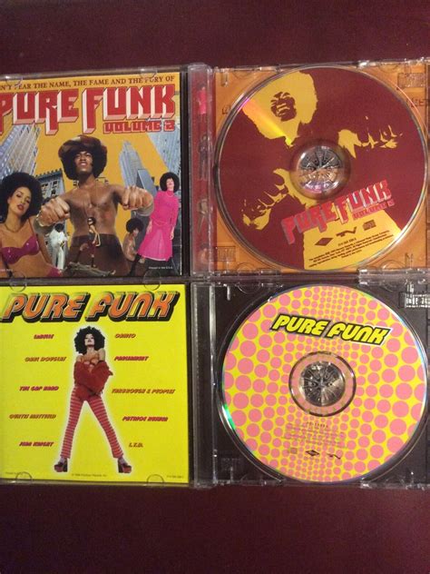 Pure Funk Set Of 2 Cd Vol 1 And 2 Parliament Cameo Kool And Gang Ebay