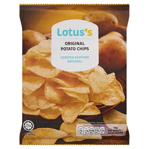 Lotuss Tomato Flavoured Potato Crisps 60g