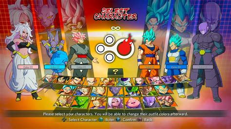 Marondragonball Dragon Ball Fighterz Ultimate Edition Characters