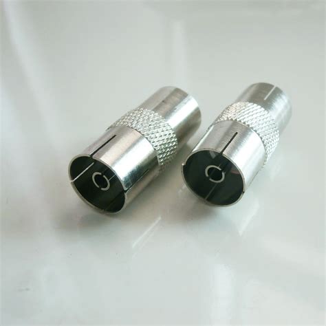 Conector IEC DVB T Para TV PAL Conector IEC Hembra A IEC Hembra 2