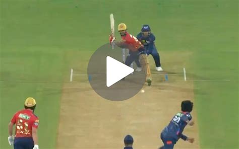 Watch Shikhar Dhawan S Audacious Reverse Sweep For Six Against Lsg