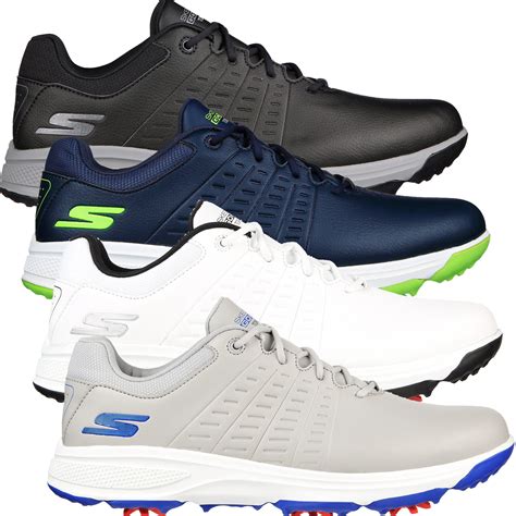 Skechers Mens Go Golf Torque Waterproof Spiked Golf Shoes Scratch