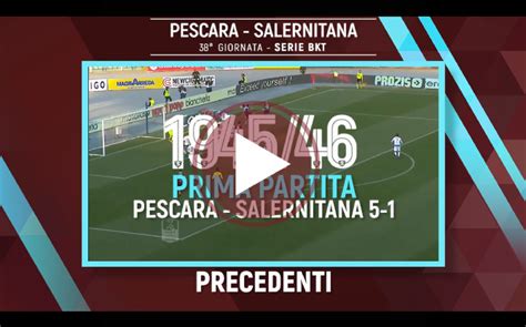 Pescara Salernitana I Precedenti U S Salernitana