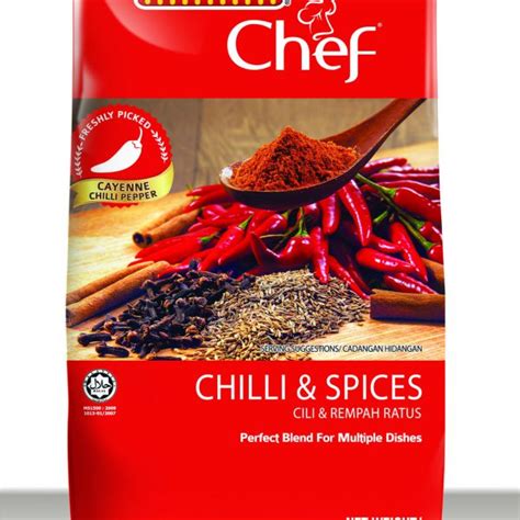 MAMEE CHEF CHILI SPICES 1CTN X 6PKTS X 1KG EBorong My