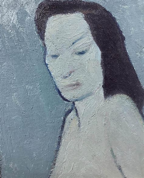 Sold Price Oil Painting On Plywood Depicting Naked Woman Alico