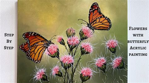 Butterfly Acrylic Painting