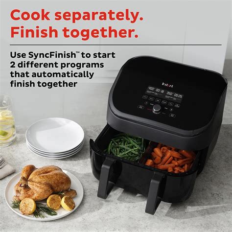 Instant® Vortex® 9 Quart Air Fryer With Versazone™ Technology Corningware