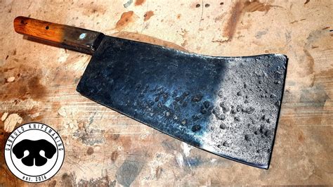 Cleaver Restoration Vintage Cleaver Proper Restoration Youtube