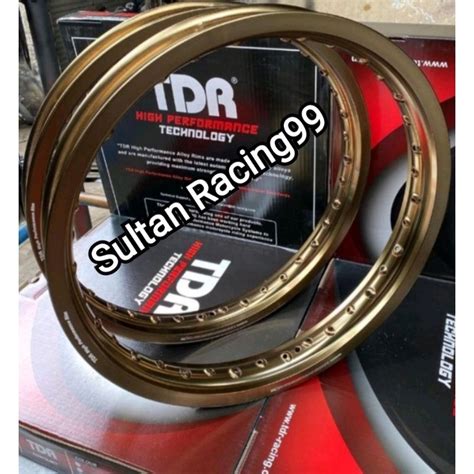 Jual Velg TDR Titanium Brown Ring 17 X 160 185 TDR OriginaL 1 Set