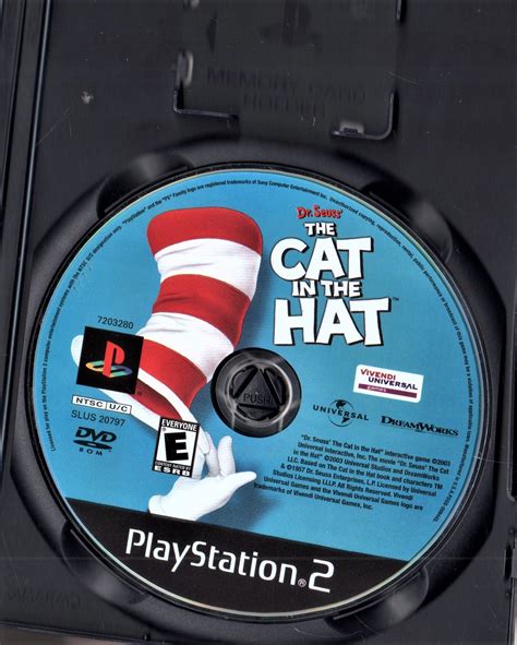 Dr Seuss The Cat In The Hat Playstation 2 Ps2 Game Video Games