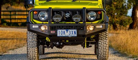 Defensa Delantera Compatible Con Winch Suzuki Jimny Bigcountry Mx