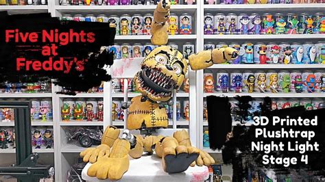 Five Nights At Freddys Plushtrap Night Light Part 4 Assemble The