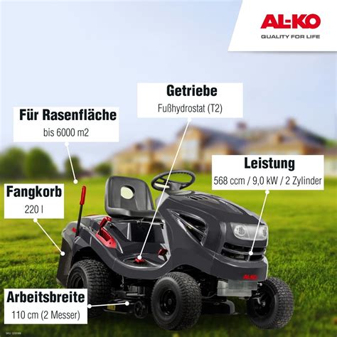 Al Ko Benzin Rasentraktor Comfort Hd A V Al Ko Gardentech