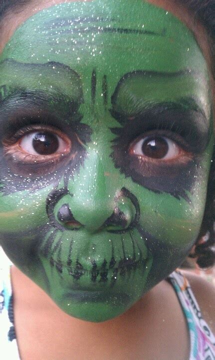 Goblin by Okidoki Face Painting | Face painting, Halloween face makeup ...