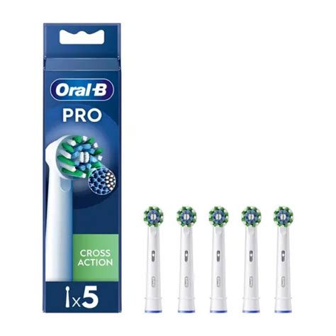 Oral B Refill Power Eb50 5 Cross Action Tesine 5 Pezzi Top Farmacia