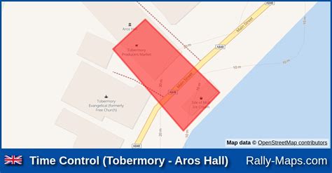 Time Control Tobermory Aros Hall Stage Map Tour Of Mull