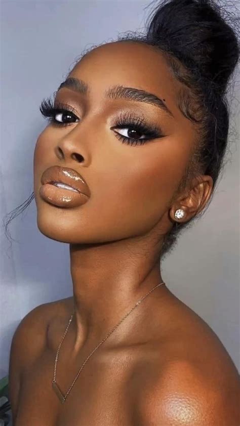 Makeup for dark skin 🥰😍 | Dark skin makeup, Gorgeous makeup, Glam ...