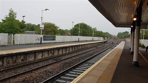 Passing Through Dalmeny On An Edinburgh Waverley To