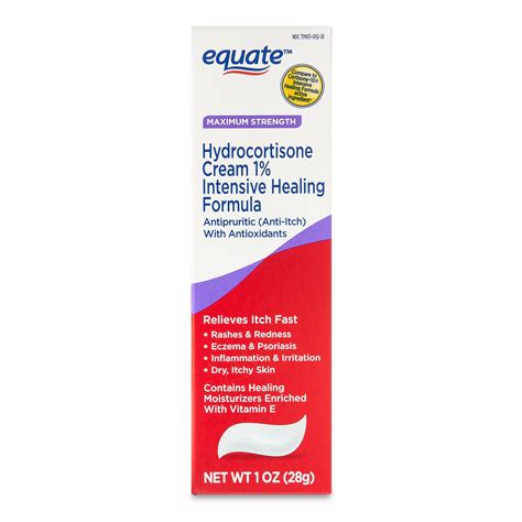 Equate Maximum Strength Hydrocortisone Cream 1 Intensive Healing