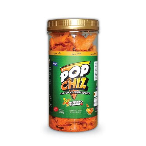 Popchiz Kerepek Popia Viral Disalut Cheese Salted Egg Curry Spicy