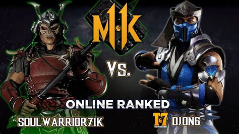 MK11 Shao Kahn Vs Sub Zero Online Ranked Matches YouTube