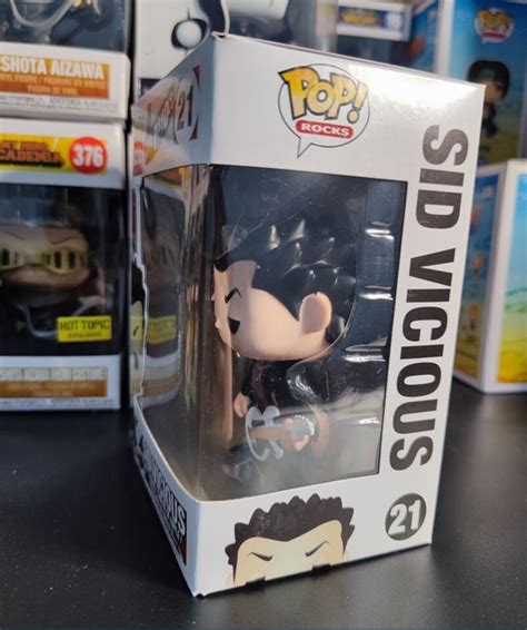 Funko POP Rocks Sex Pistols 21 Sid Vicious Exclusive Vinyl Action