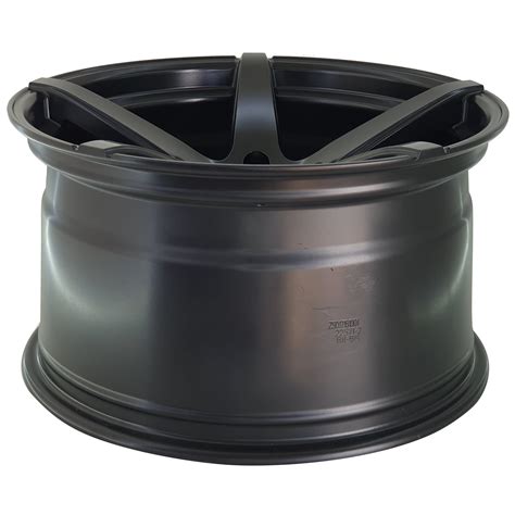 Jogo Rodas Vossen Ford Mustang Duas Talas Aro 18x9 10 5x114 Preto Semi