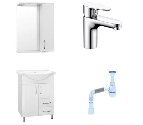 Комплект: Мебель для ванной Style Line Эко Стандарт №10/2 60 ...