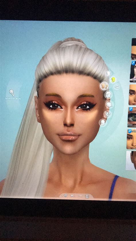 Sims 4 Ariana Grande Hair CC