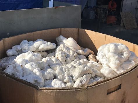 Melted EPS Foam FoamRecycle LLC Styrofoam Recycling Recycling