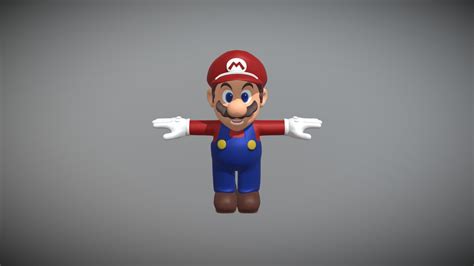 Super Mario Blender 3D Model By Amruthaps2407 8741353 Sketchfab