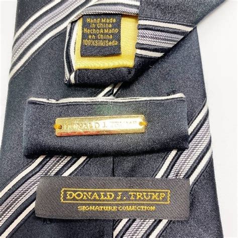 Donald Trump Donald J Trump Signature Silk Neck Tie | Grailed