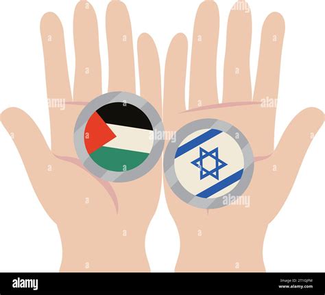 Israel Palestine Conflict Stock Vektorgrafiken Kaufen Alamy