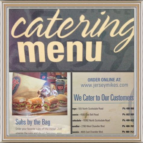 does jersey mike's delivery catering - Mui Hein