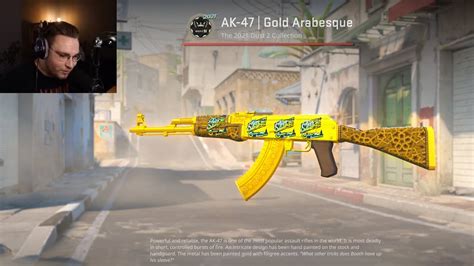 Cs Ak Gold Arabesque Looks Insane Youtube