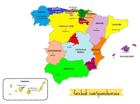 Comida Espa Ola Por Regiones Comunidades Autonomas De Espana Mapa De