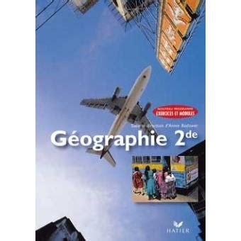 Geographie 2Nde Ed 96 Livre De L Eleve broché Badower A Achat