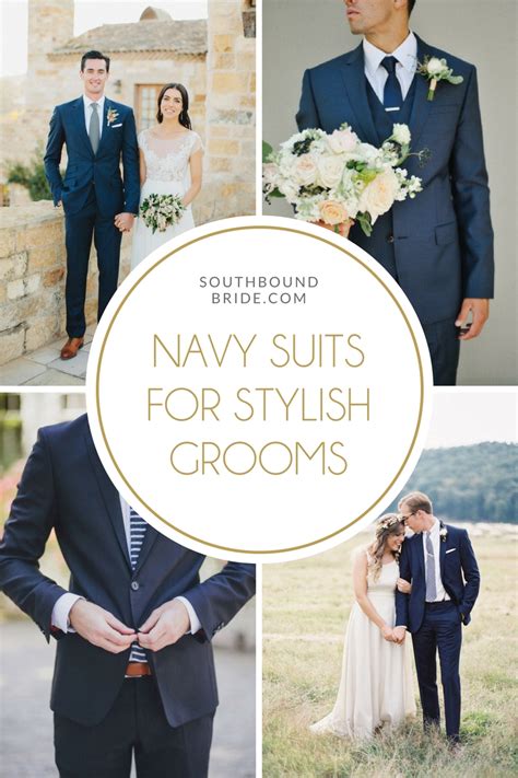 25 Navy Suits For Stylish Grooms SouthBound Bride